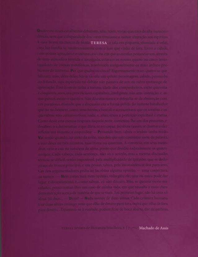 					Afficher No 6-7 (2005): Machado de Assis
				