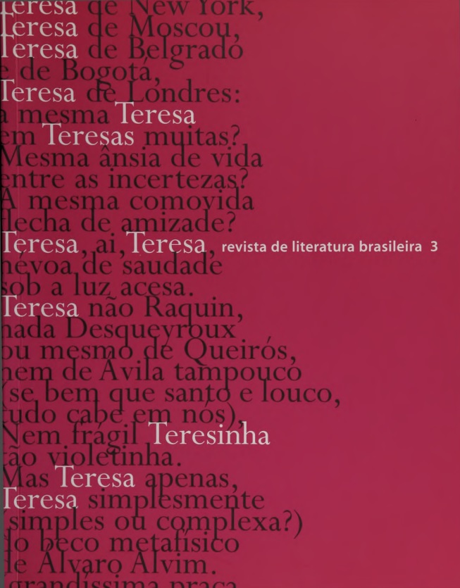 					View No. 3 (2002): Teresa n. 3
				