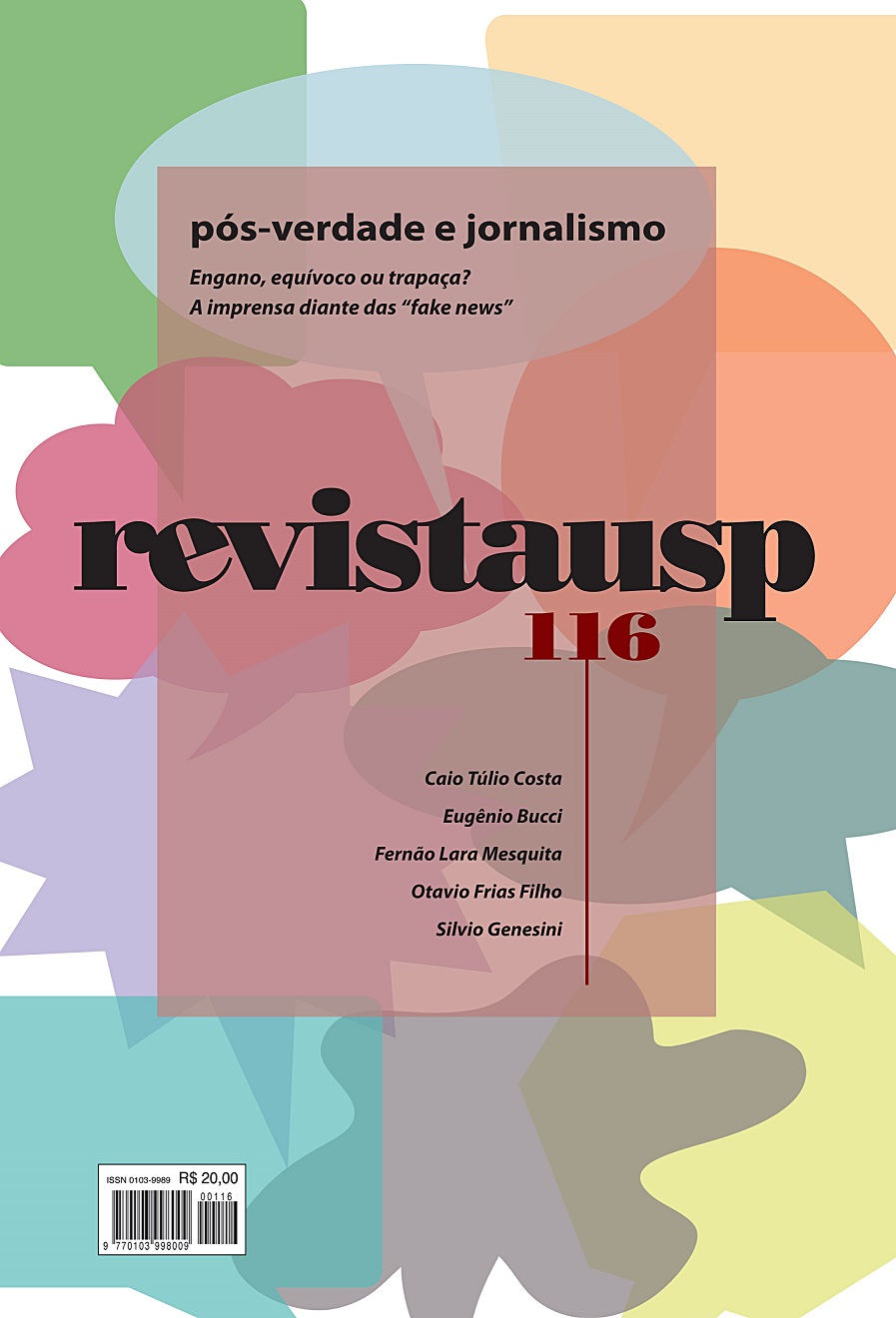 					View No. 116 (2018): PÓS-VERDADE E JORNALISMO
				