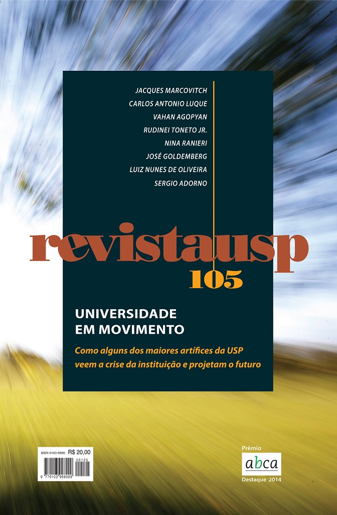 					View No. 105 (2015): UNIVERSIDADE EM MOVIMENTO
				