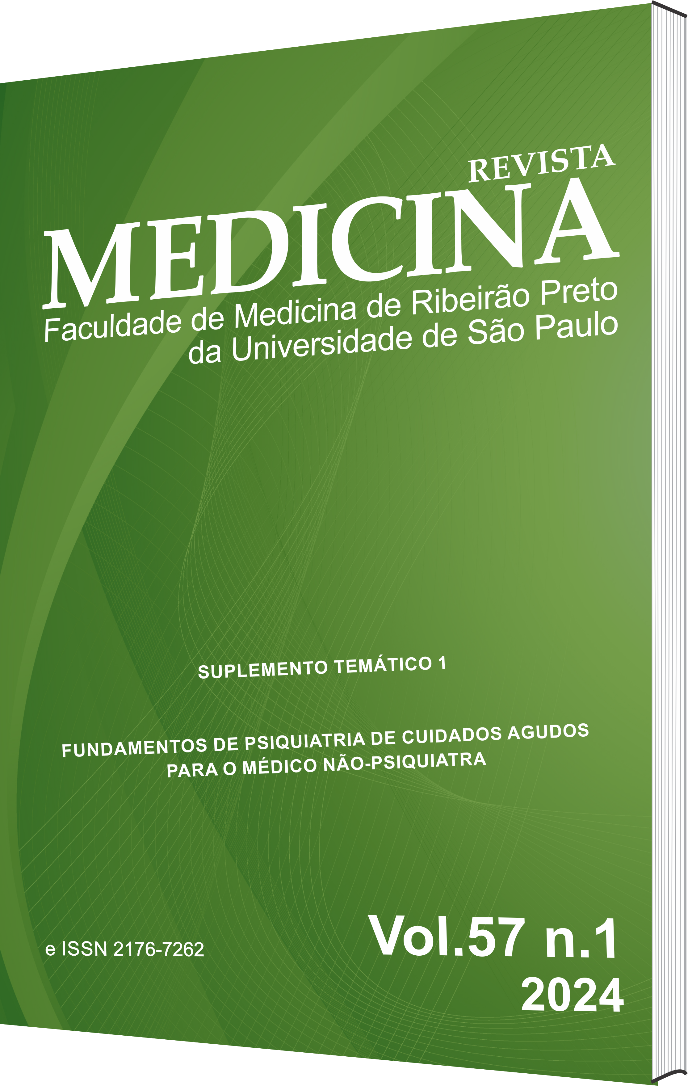 					Visualizar v. 57 n. 1 (2024): Suplemento temático 1: Fundamentos de Psiquiatria de Cuidados Agudos para o Médico não-Psiquiatra
				